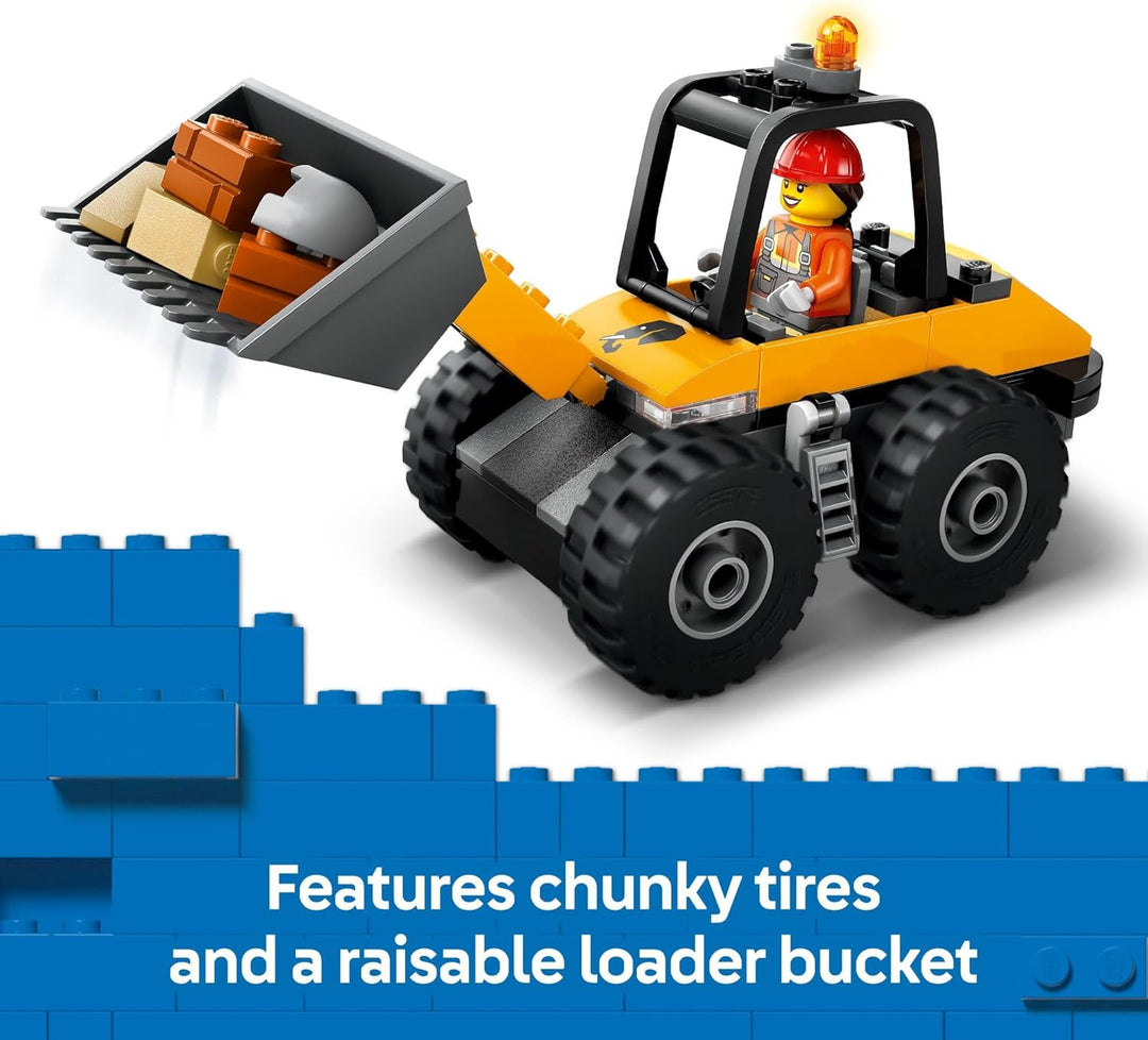 LEGO City Yellow - Cargador de ruedas de construcción