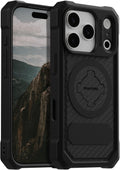 Rokform - Carcasa resistente para iPhone 17 Pro, magnética + RokLock (negro)