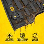 CAT Alfombrillas para Ram 1500 Crew Cab 2019-2026 sin almacenamiento