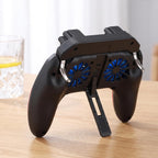 Zopsc controlador de juego móvil ergonómico con enfriamiento, 5000mah