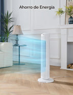 PELONIS Ventilador de torre oscilante de 30 pulgadas con 3 ajustes...
