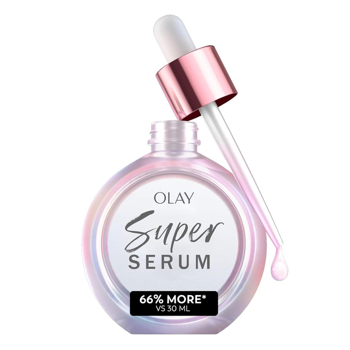 Olay Super Serum - Suero brillante para la cara, niacinamida activa...