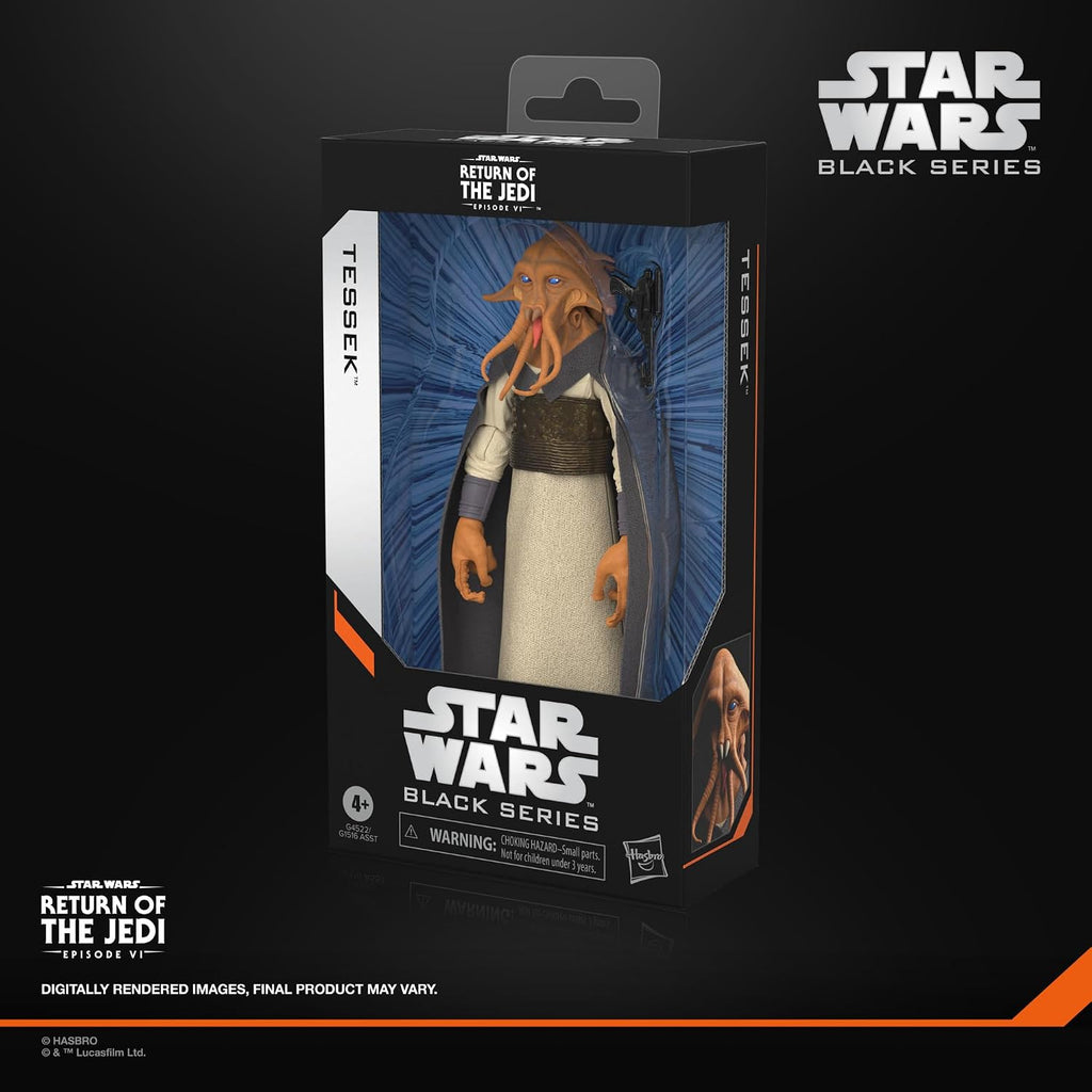 Star Wars Figura de acción Tessek serie negra