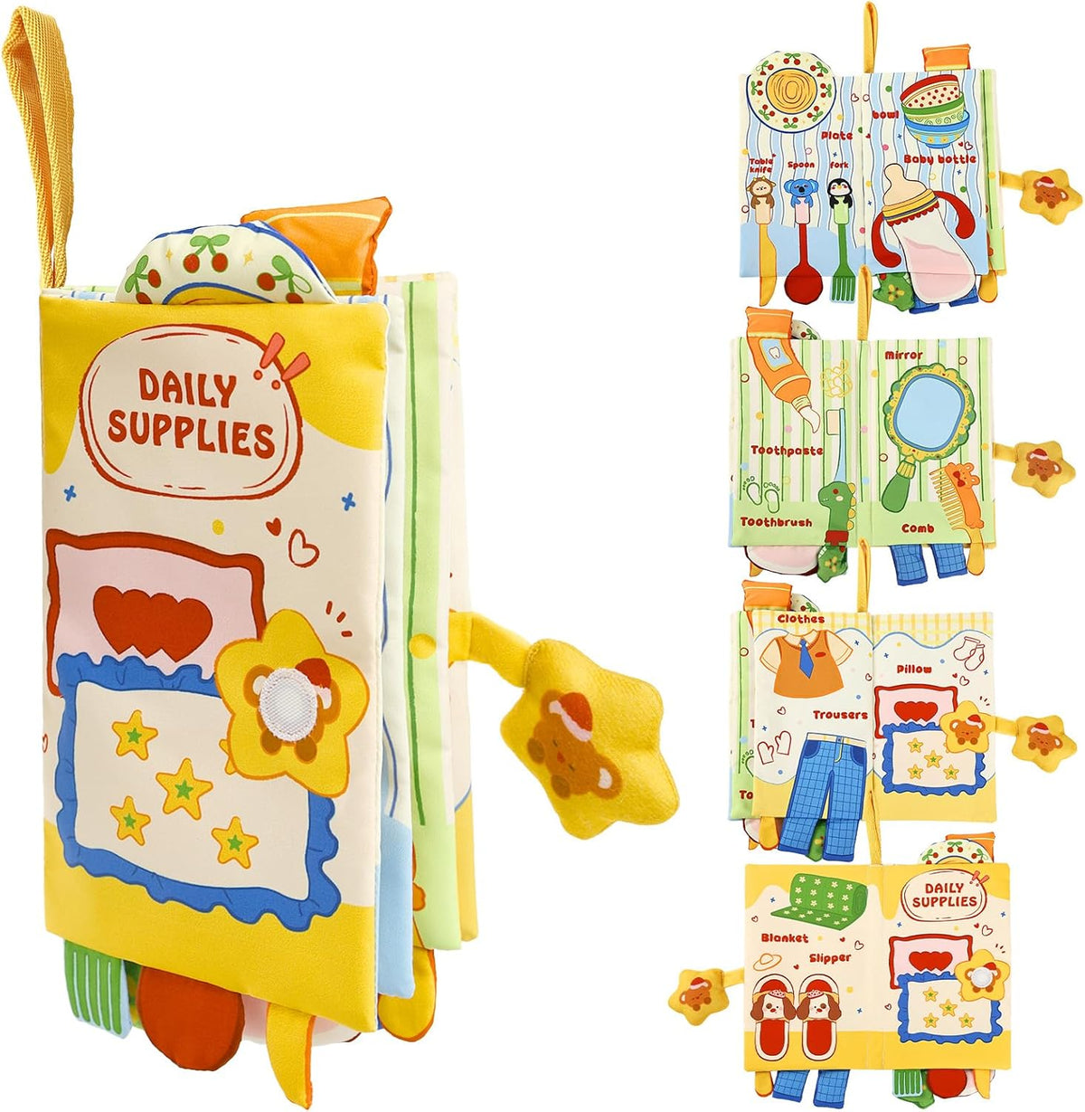 YOGINGO Libros para bebés Montessori Toys Daily
