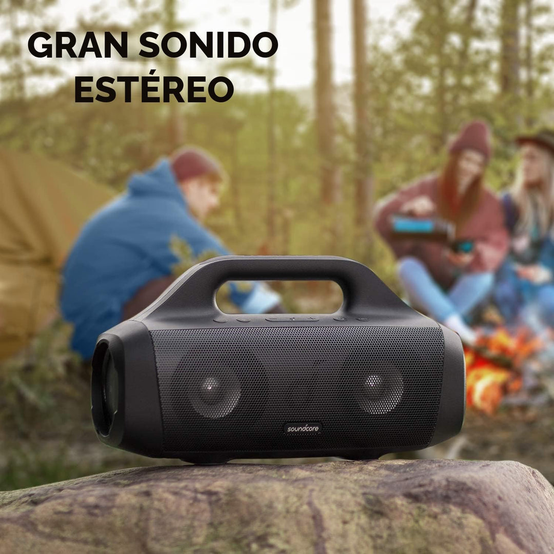 Soundcore Anker Motion Boom - Altavoz Bluetooth impermeable con con...
