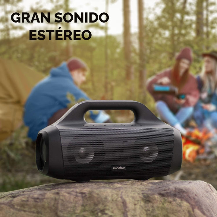 Soundcore Anker Motion Boom - Altavoz Bluetooth impermeable con con...