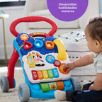 VTech Andador de Aprendizaje de Sentado a de Pie (Empaque Libre de Frustraciones), Azul