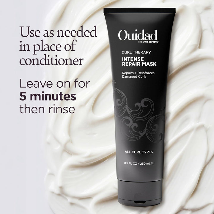 Ouidad Curl Therapy - Mascarilla reparadora intensa para el cabello...