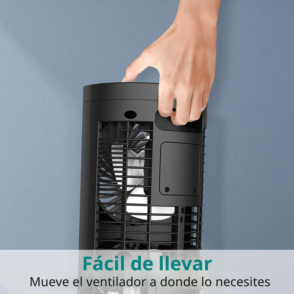 Dr. Prepare Ventilador oscilante de torre, ventilador de escritorio...