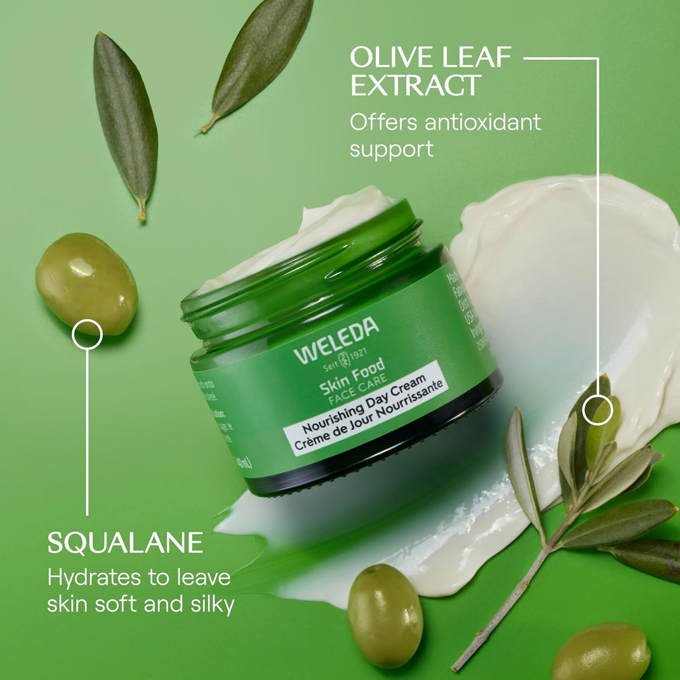 Weleda Skin Food Crema de día nutritiva para el cuidado facial, 1.3...