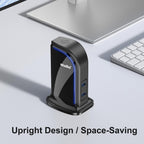atolla, hub USB 3.0 de 7 puertos, alimentado, adaptador 5V/4A