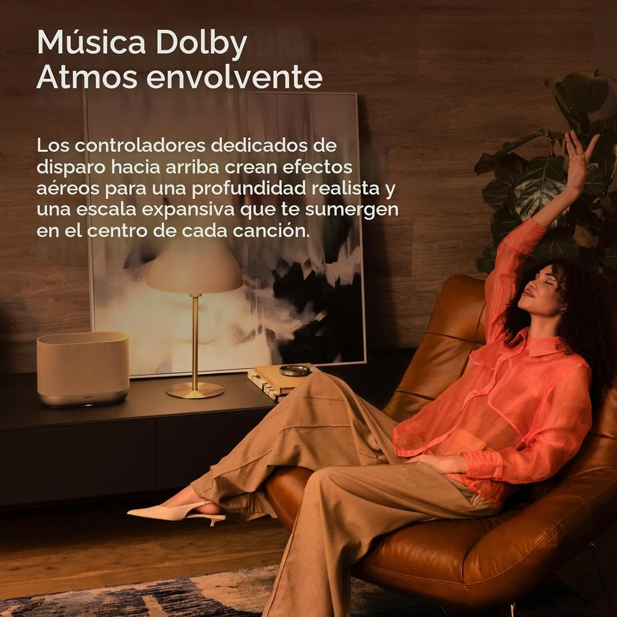 Denon Home 400 Altavoz, altavoz inteligente inalámbrico con sonido estéreo