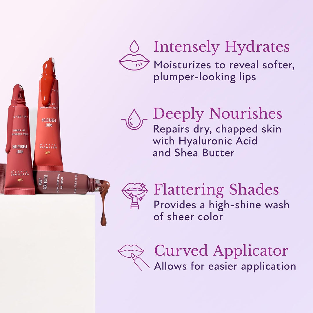 Westmore Beauty Pout Perfector - Brillo de labios \u2013 Bálsamo ti...