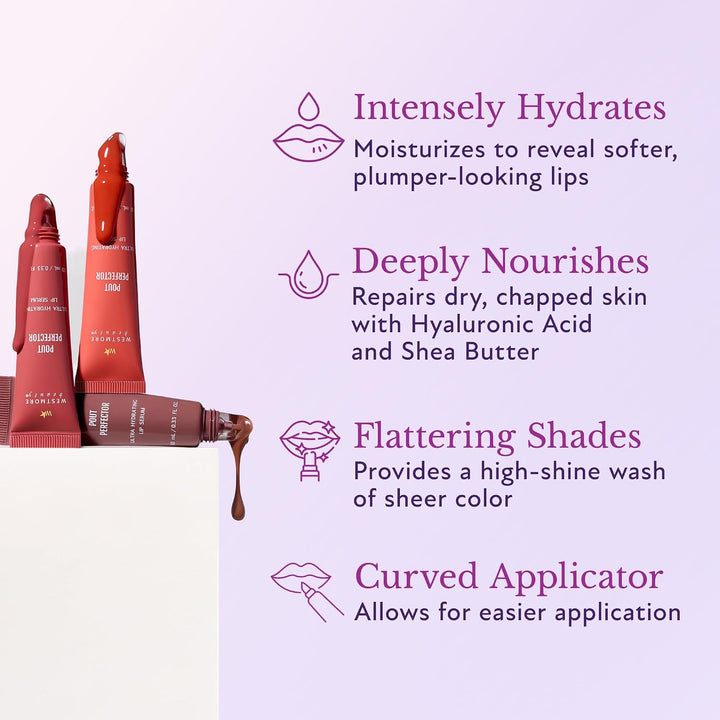 Westmore Beauty Pout Perfector - Brillo de labios \u2013 Bálsamo ti...