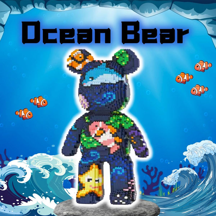 VIIOVOIIV Bloques de Construcción Micro de Oso Teddy con