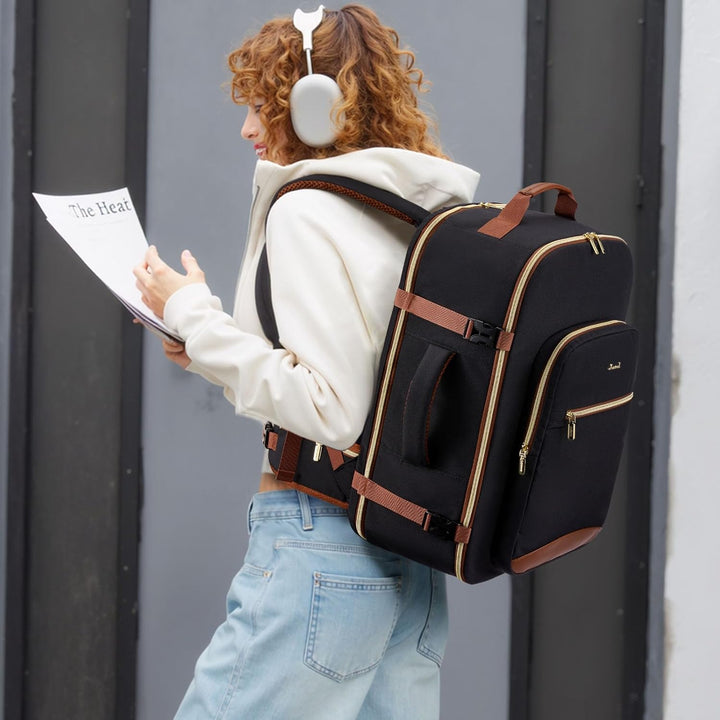 LOVEVOOK Mochila de equipaje de mano artículo personal bolsa de via...