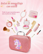 Juego de maquillaje de juego de simulación de madera de unicornio