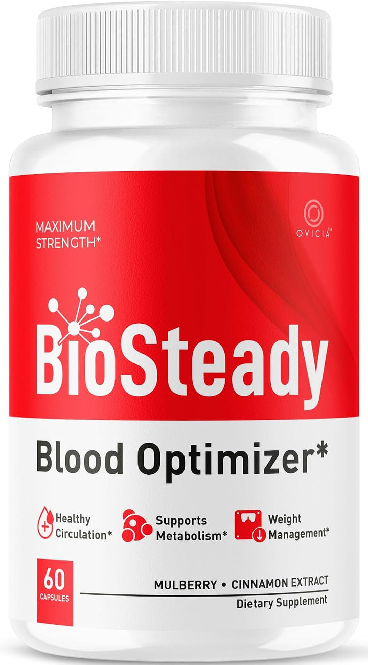 Biosteady - Biosteady Cápsulas de fórmula avanzada píldoras, máxima...