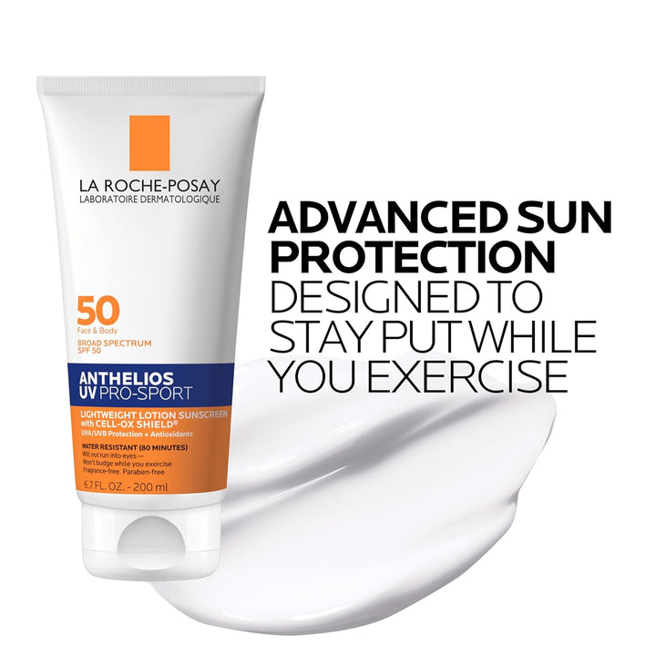 La Roche-Posay Anthelios UV Pro-Sport SPF 50 Sunscreen for Face &am...