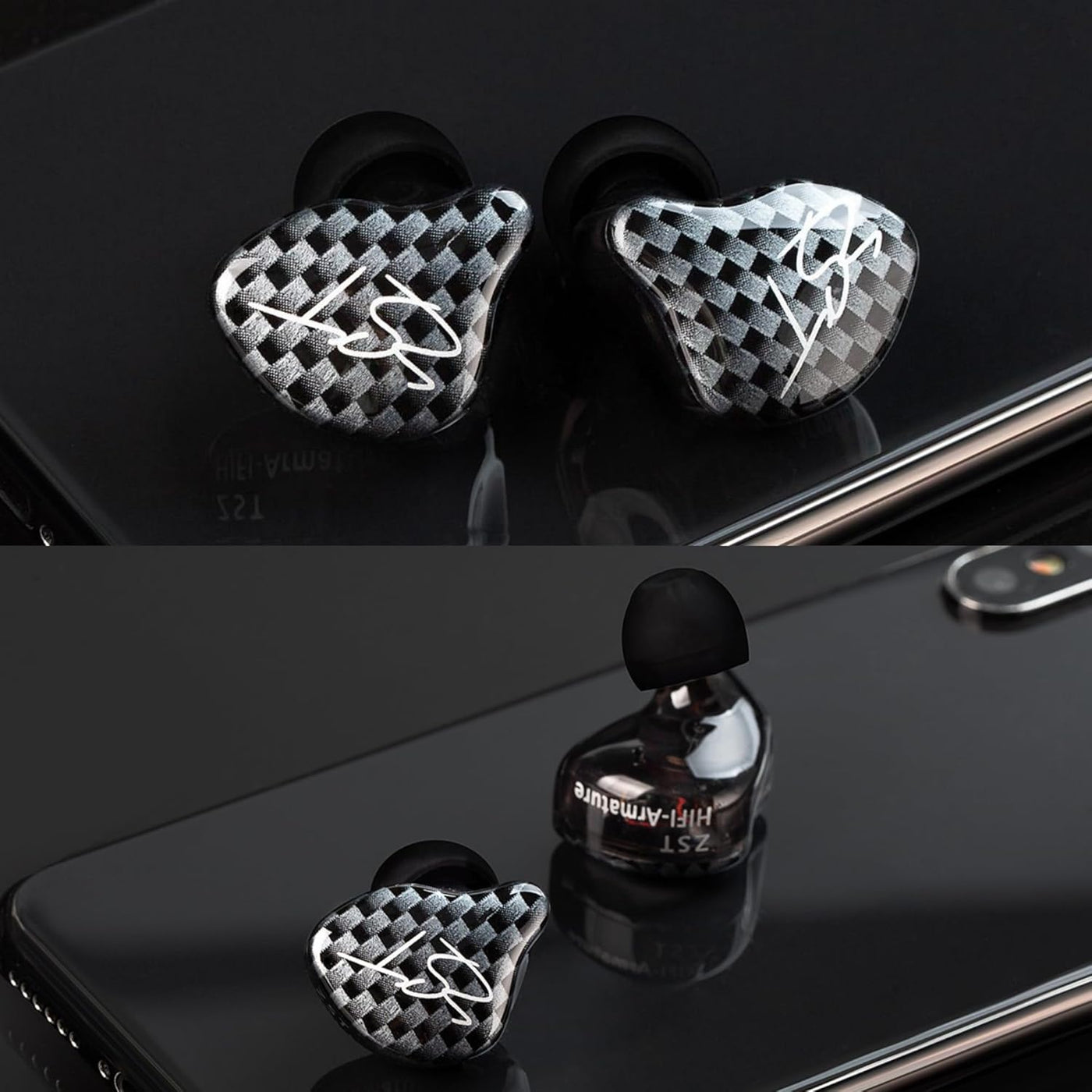 YINYOO Easy KZ ZST Auriculares Intrauditivos Híbridos Coloridos de...
