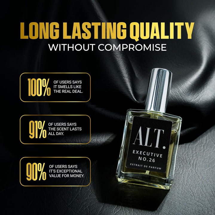 ALT. Fragrances Executive nro. 26 Extrait de Parfum para hombres, 3...