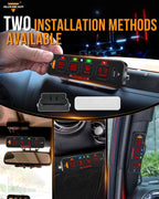 Auxbeam Panel de control auto-regulable RGB AS-R40 del panel de interruptor