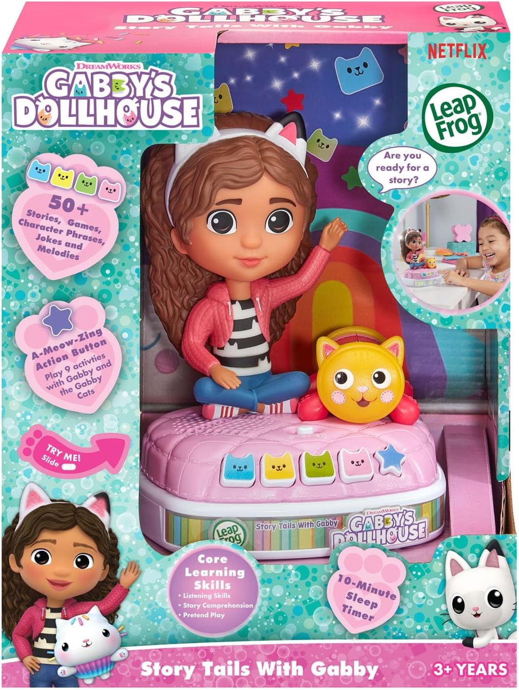LeapFrog Colas de Historias de la Casa de Muñecas de Gabby con Gabby