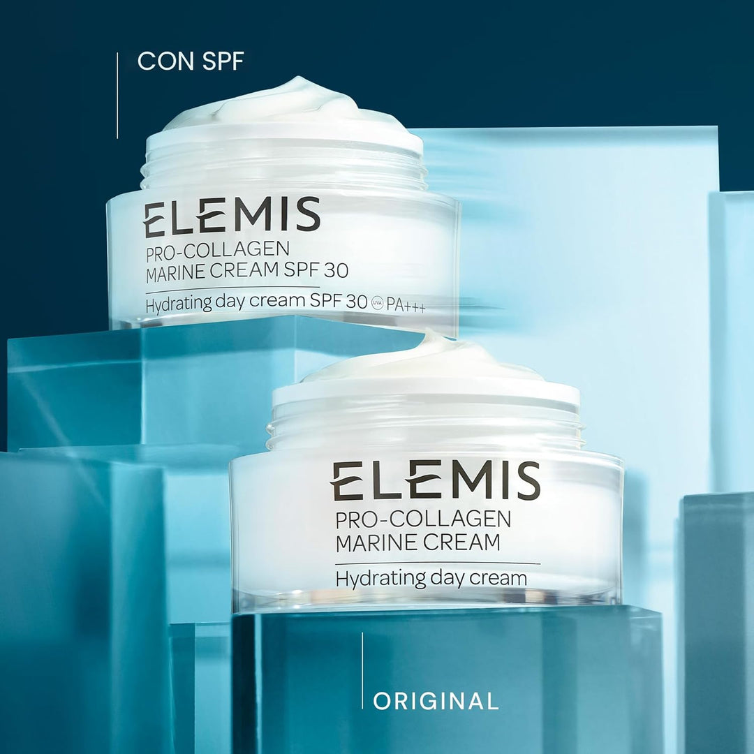 Crema ELEMIS Pro-colágeno marino, hidratante facial diario ligero a...