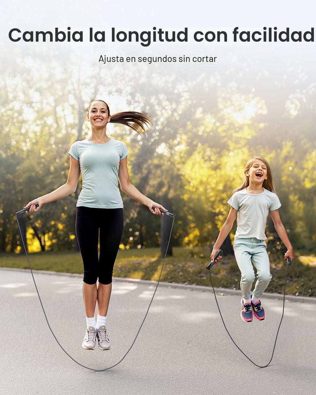 RENPHO Smart Jump Rope Inalámbrico con Contador, Seguimiento de Datos en la App