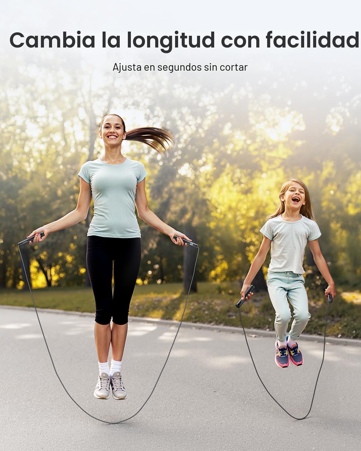 RENPHO Smart Jump Rope Inalámbrico con Contador, Seguimiento de Datos en la App