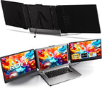 ROYY Extensor de Pantalla para Laptop Monitor Triple - Monitor Port...