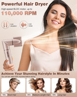 7MAGIC Estilizador de cabello y cepillo secador de cabello 7 en 1,...