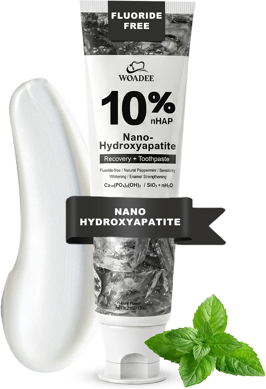 Pasta de dientes Woadee 10% Nano hidroxiapatita blanqueamiento sin...