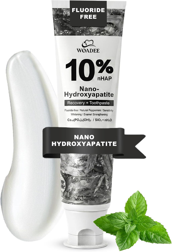 Pasta de dientes Woadee 10% Nano hidroxiapatita blanqueamiento sin...