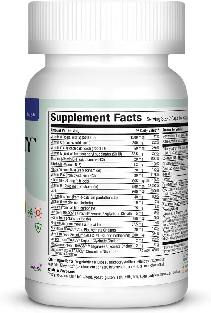 Multivitamínico 50 Plus \u2013 Multivitamínico diario de más de 50...