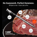 ThermoMaven Termómetro inalámbrico para carne de 3000 pies, no necesita
