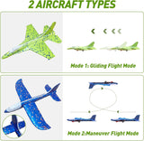 Paquete de 3 juguetes lanzadores de aviones 132 pulgadas