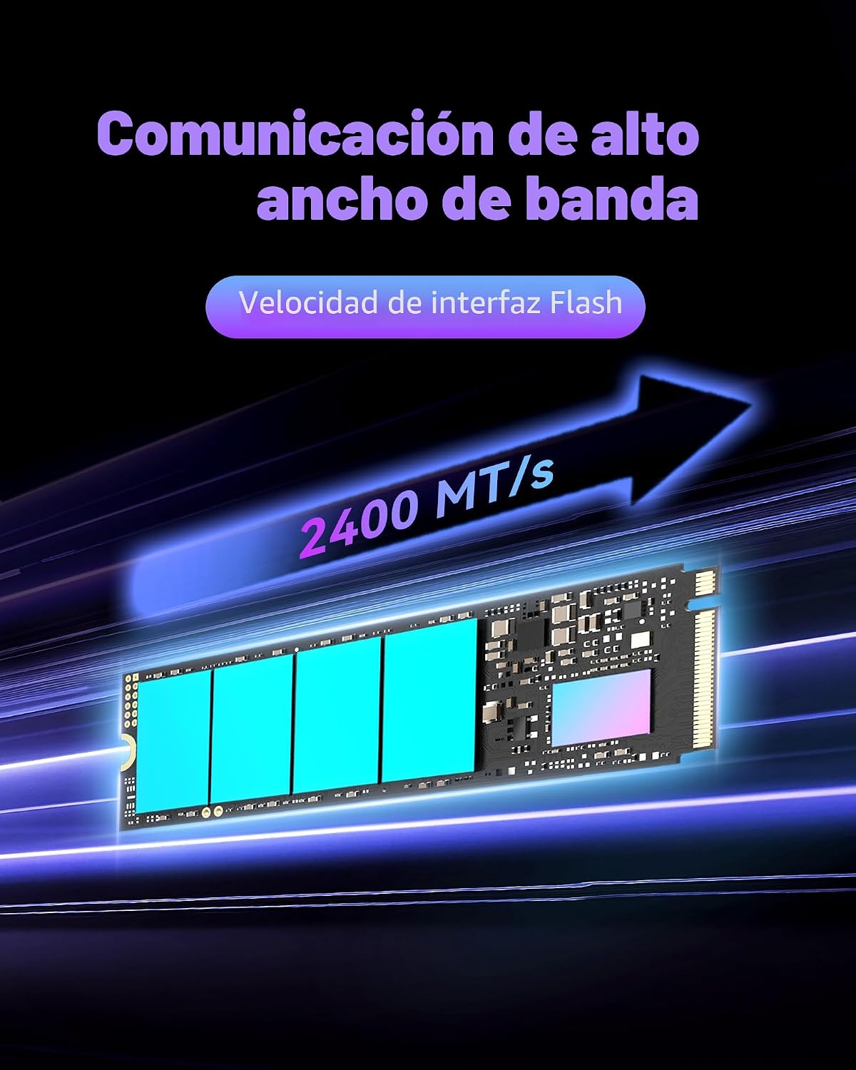 acer Predator GM7 1TB SSD: M.2 2280 PCIe Gen 4 x4 NVMe 2.0, velocid...