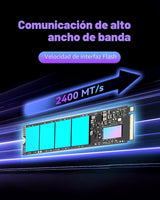 acer Predator GM7 1TB SSD: M.2 2280 PCIe Gen 4 x4 NVMe 2.0, velocid...
