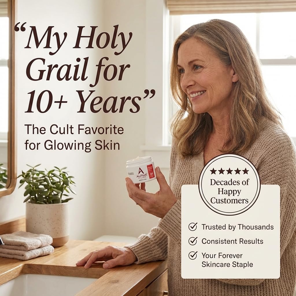Crema renovadora esencial Alpha Skin Care | Fórmula antienvejecimie...