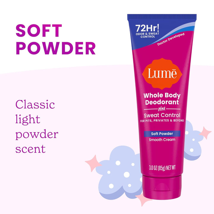 Lume Desodorante para Todo el Cuerpo Plus Control de Sudor - Tubo d...