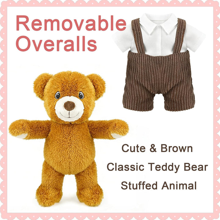 Lindo oso de peluche de 14.5 pulgadas, suave oso de peluche de Pasc...