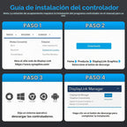 TJCXELE Displaylink - Estación de acoplamiento de 3 monitores con HDMI DP, estación de acoplamiento USB C 19 en 1 para laptop, pantalla triple 4K 60Hz con PD 100W, 10bps USBC/A Ethernet/lectores de tarjetas/audio para M1 M2 M3/Mac y Windows
