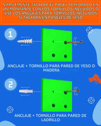 Tablero de madera para el organizador de almacenamiento de armas Nerf 13 x