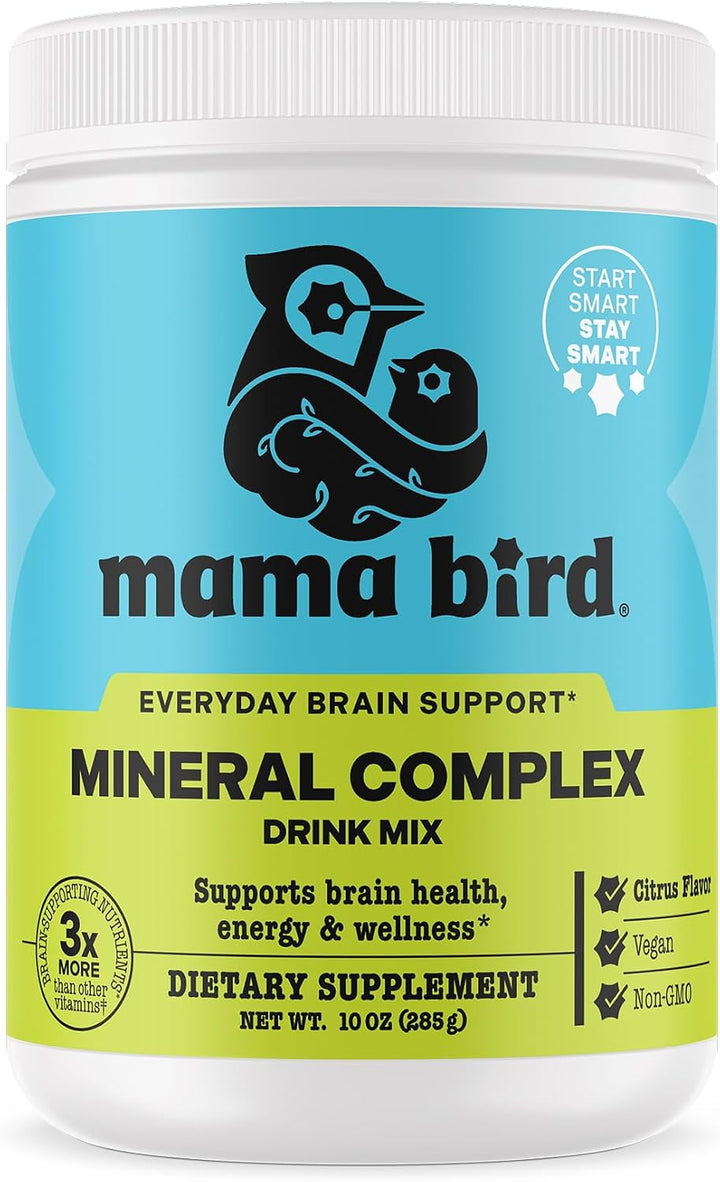 Mama Bird Complejo mineral \u2013 Multivitamínico de apoyo a la sal...