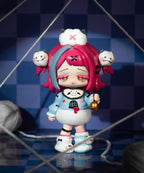 Figura de caja sorpresa de Anime CALEMBOU, linda figura Chibi de la serie Cute Crow Paradise de caja sorpresa para adorno de escritorio, juguetes coleccionables de PVC para regalos de cumpleaños