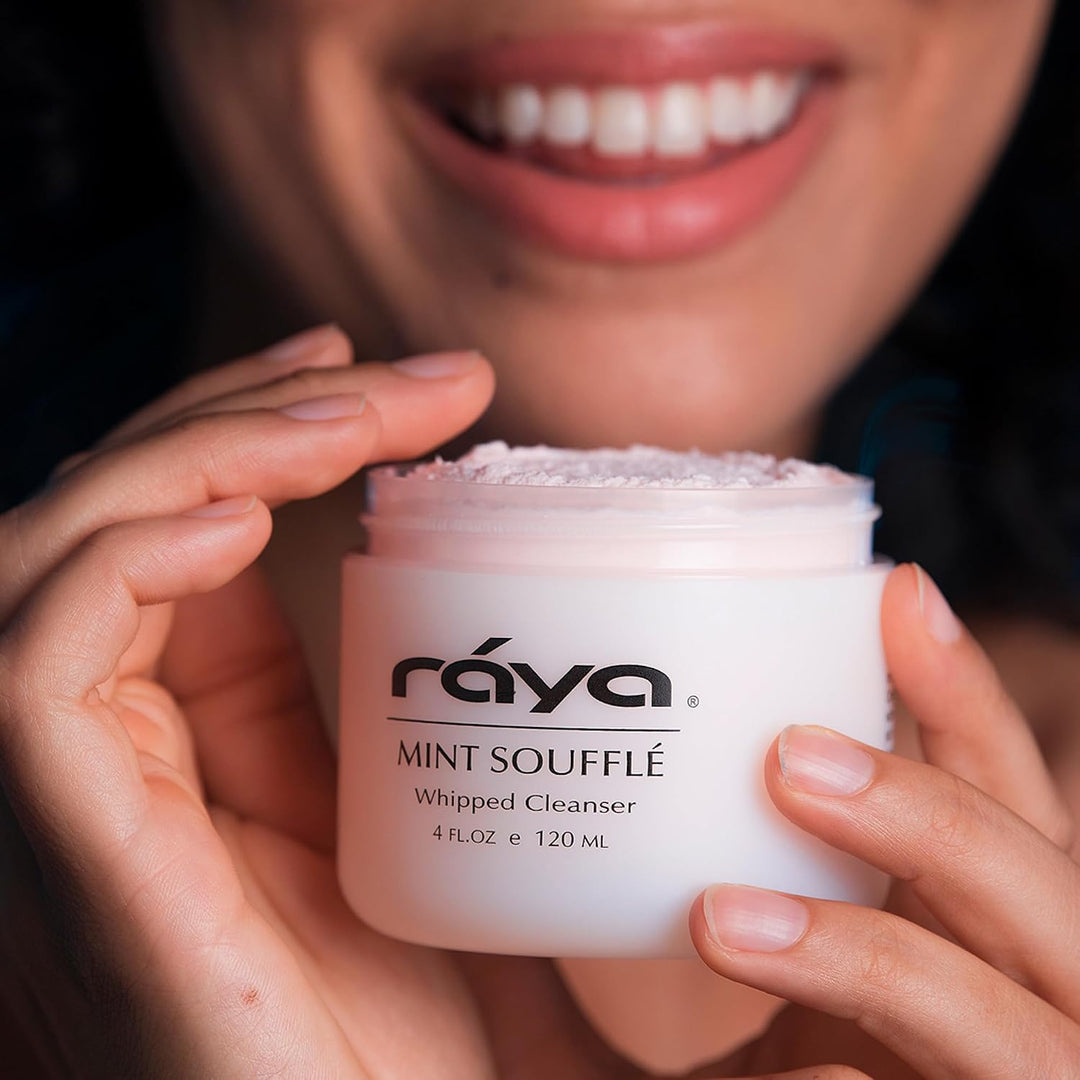 Raya Mint Soufflé Limpiador facial (102) - Lavado facial para piele...