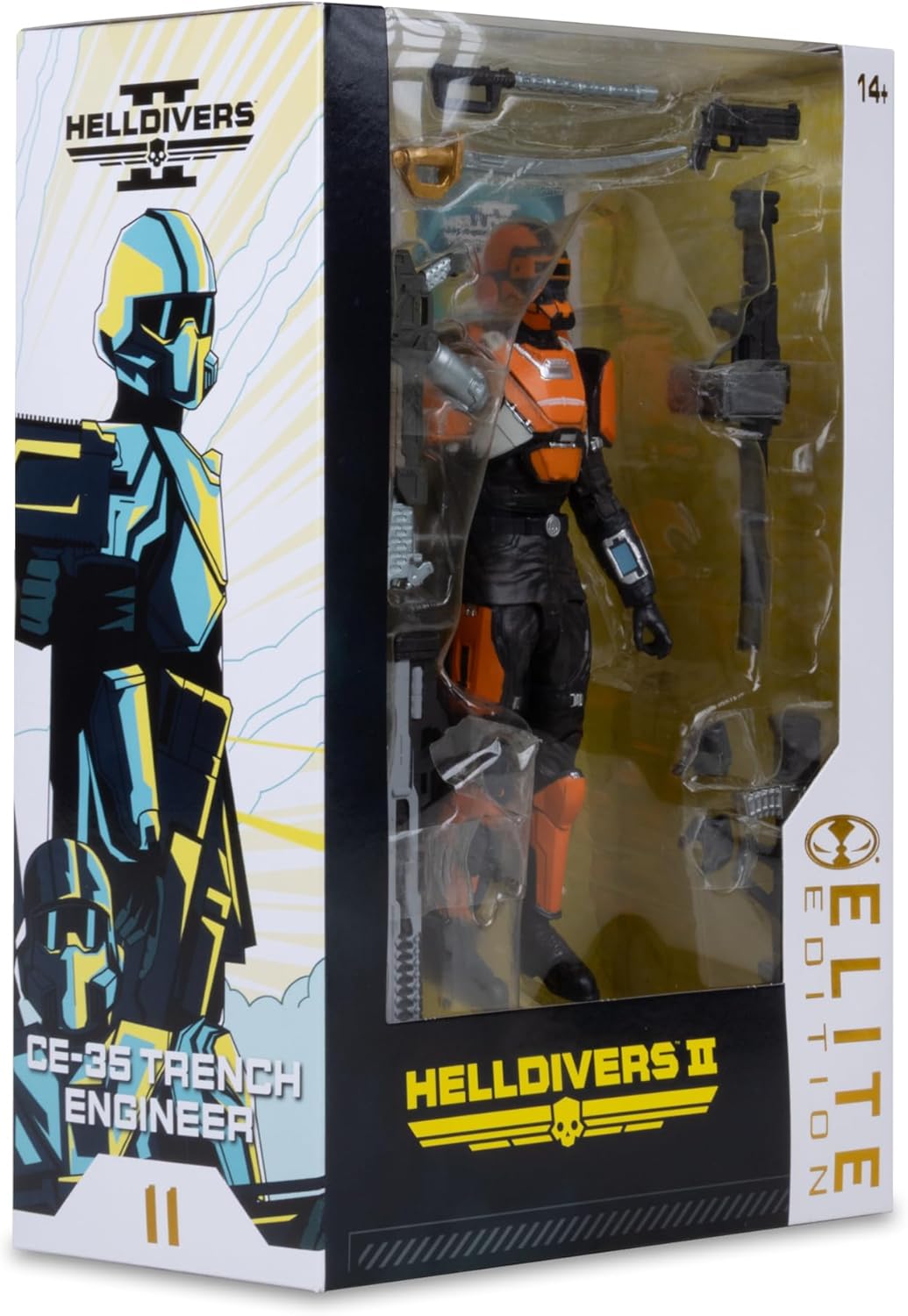 McFarlane Toys - Helldivers 2 CE-25 Trench Engineer 7in Deluxe Figu...