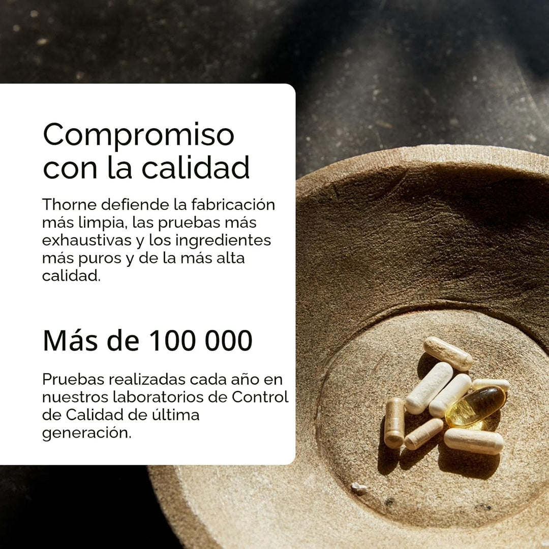 THORNE - Nutrientes básicos 2\/día - Multivitamínico diario integra...