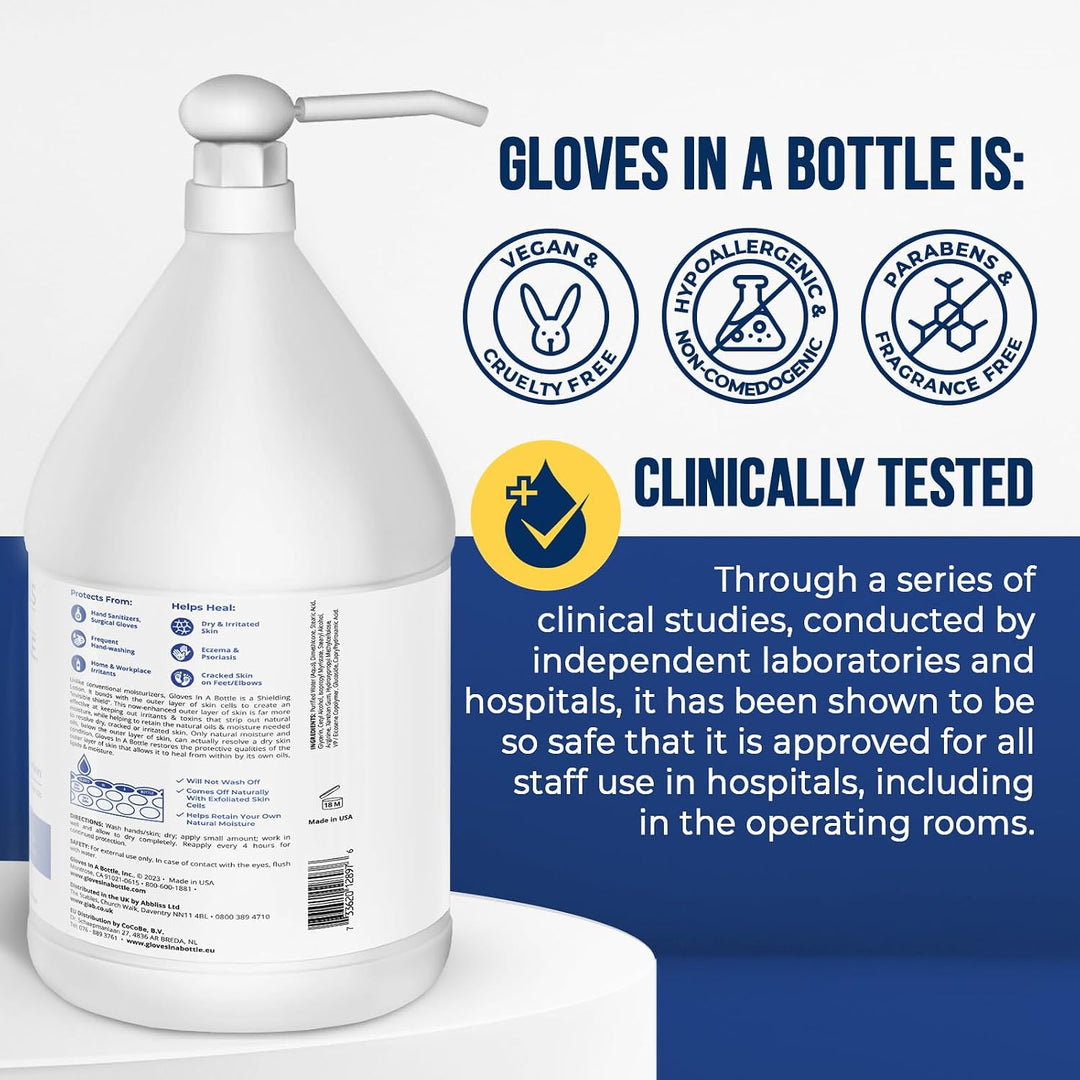 Gloves in a Bottle Loción protectora para piel seca con picazón, (1...